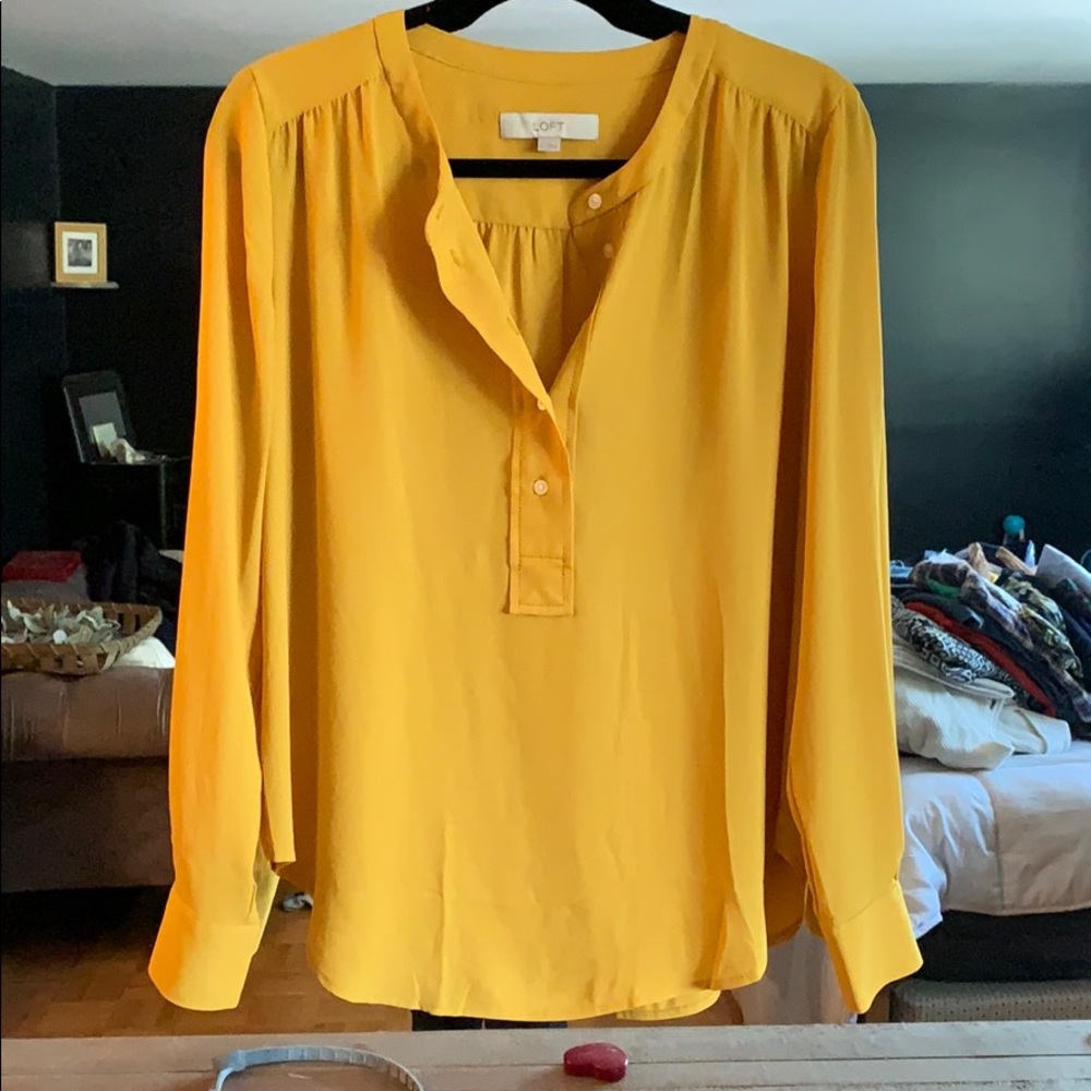 Mustard Blouse